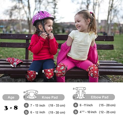 Miniatura 5 de Adicop Rodilleras suaves para niños de 3 a 8 años