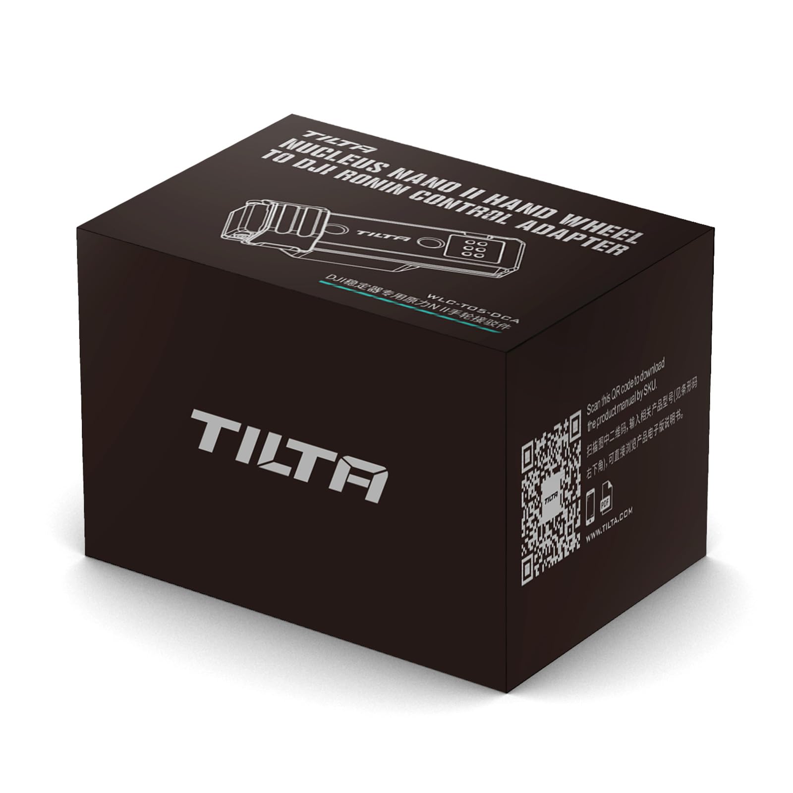 Tilta Nucleus Nano II - Adaptador de control de volante a DJI Ronin, compatible con cuerpo de cardán DJI RS3 Pro, motor de enfoque y rueda de mano Nucleus Nano II WLC-T05-DCA