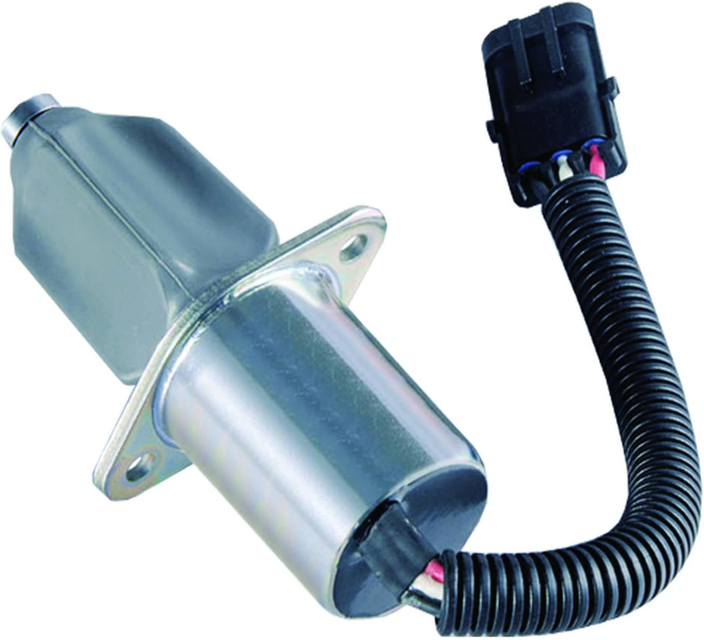 OEG Parts New Heavy Duty 12V Fuel Cutoff Solenoid Compatible With Bobcat 6681513, Cummins 3919422, 3927152, 3934171, Yanmar 129953-77803, 129953-77810