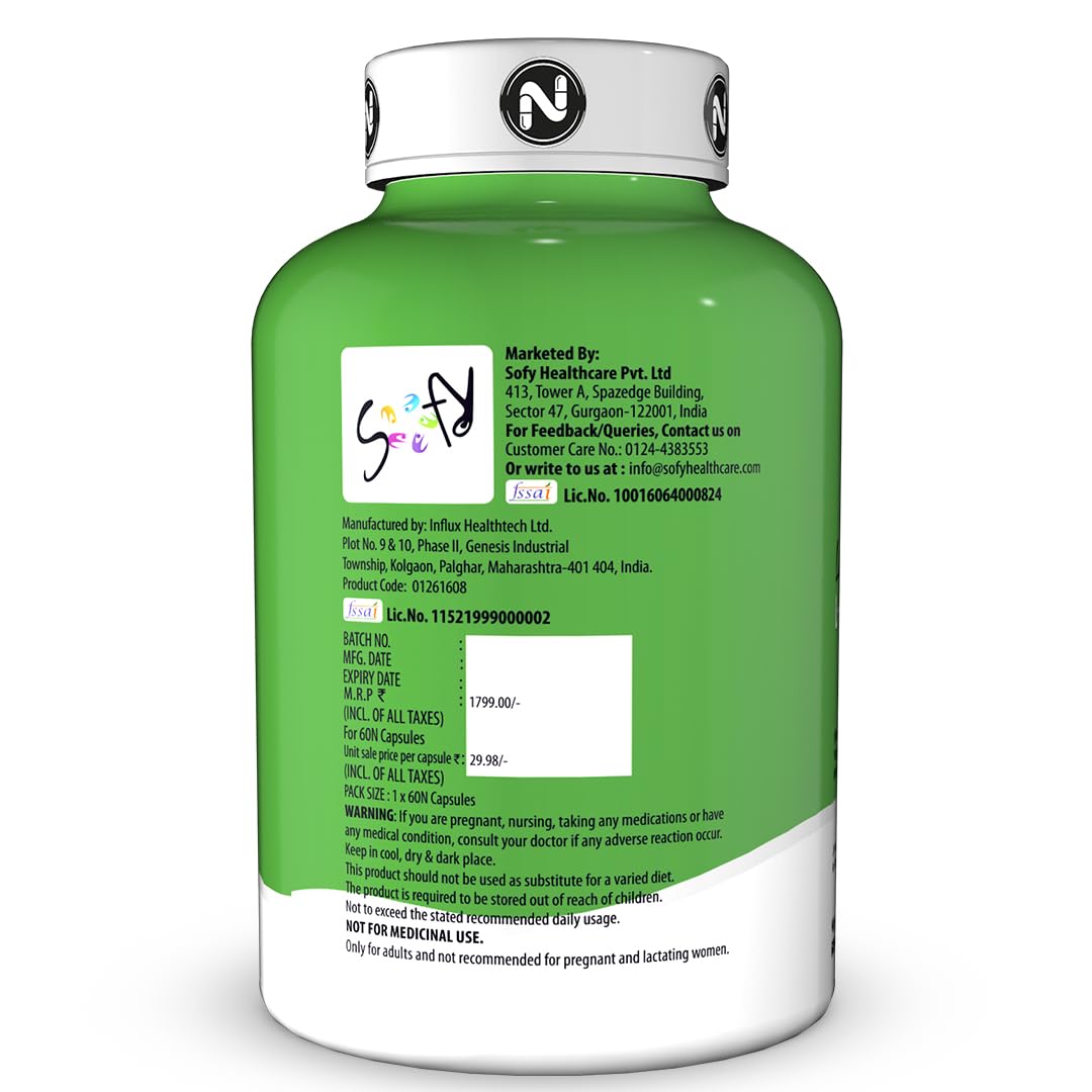 NATURYZ Liposomal Carnitine 1000mg with Caffeine capsules N60 — Amazon image 3