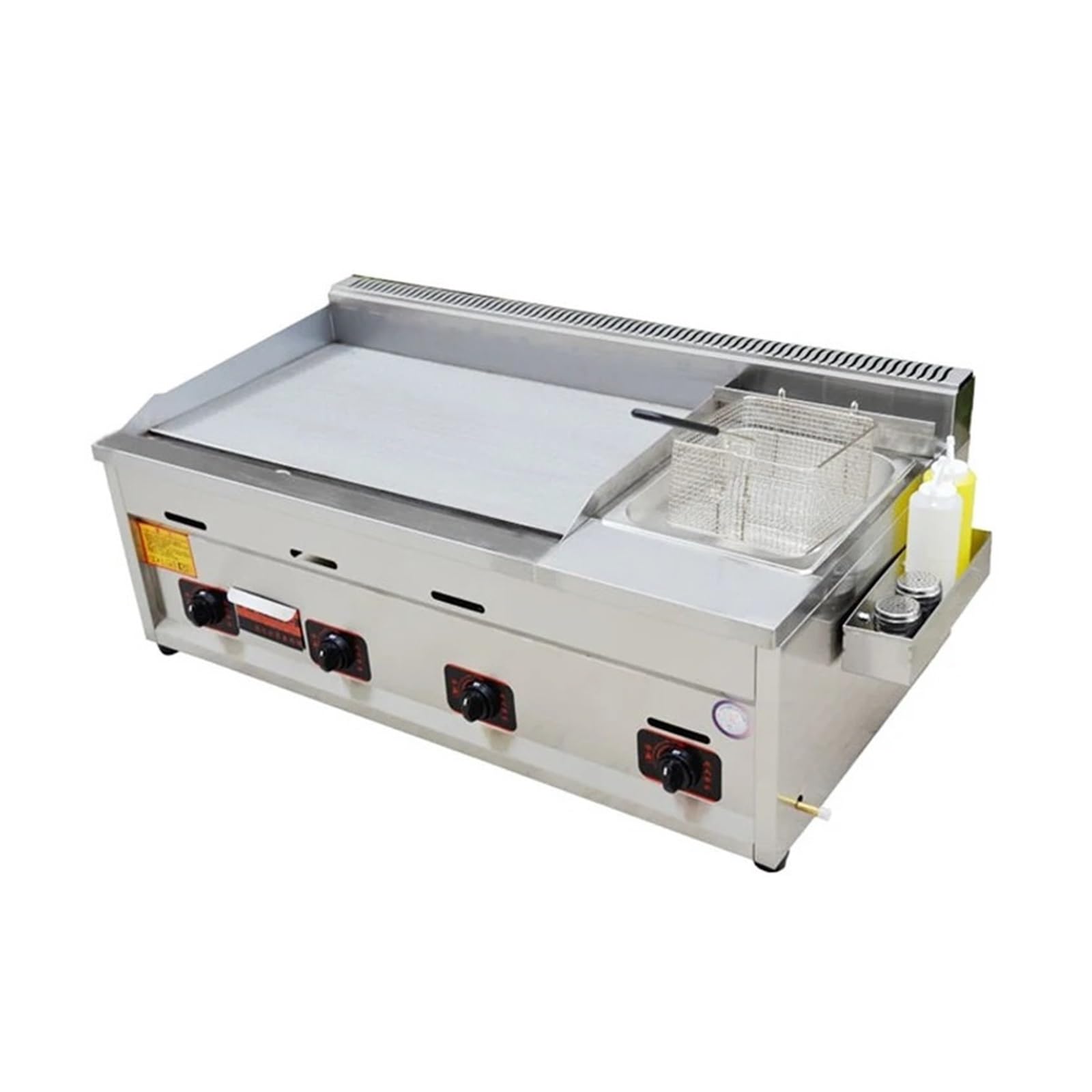 Teppanyaki Parrilla A Gas Freidora Plancha Asado Pollo Calentamiento RáPido