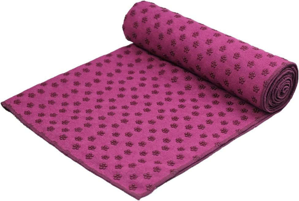 HOT Non Slip Yoga Mat Cover Towel Blanket Sport Fitness Exercise Pilates Workout