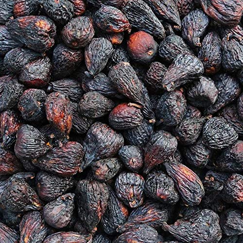 BULK DRIED FRUIT, Organic Missions Figs, Black, Pack of 30, Size # - No Artificial Ingredients Kosher 95%+ Organic
