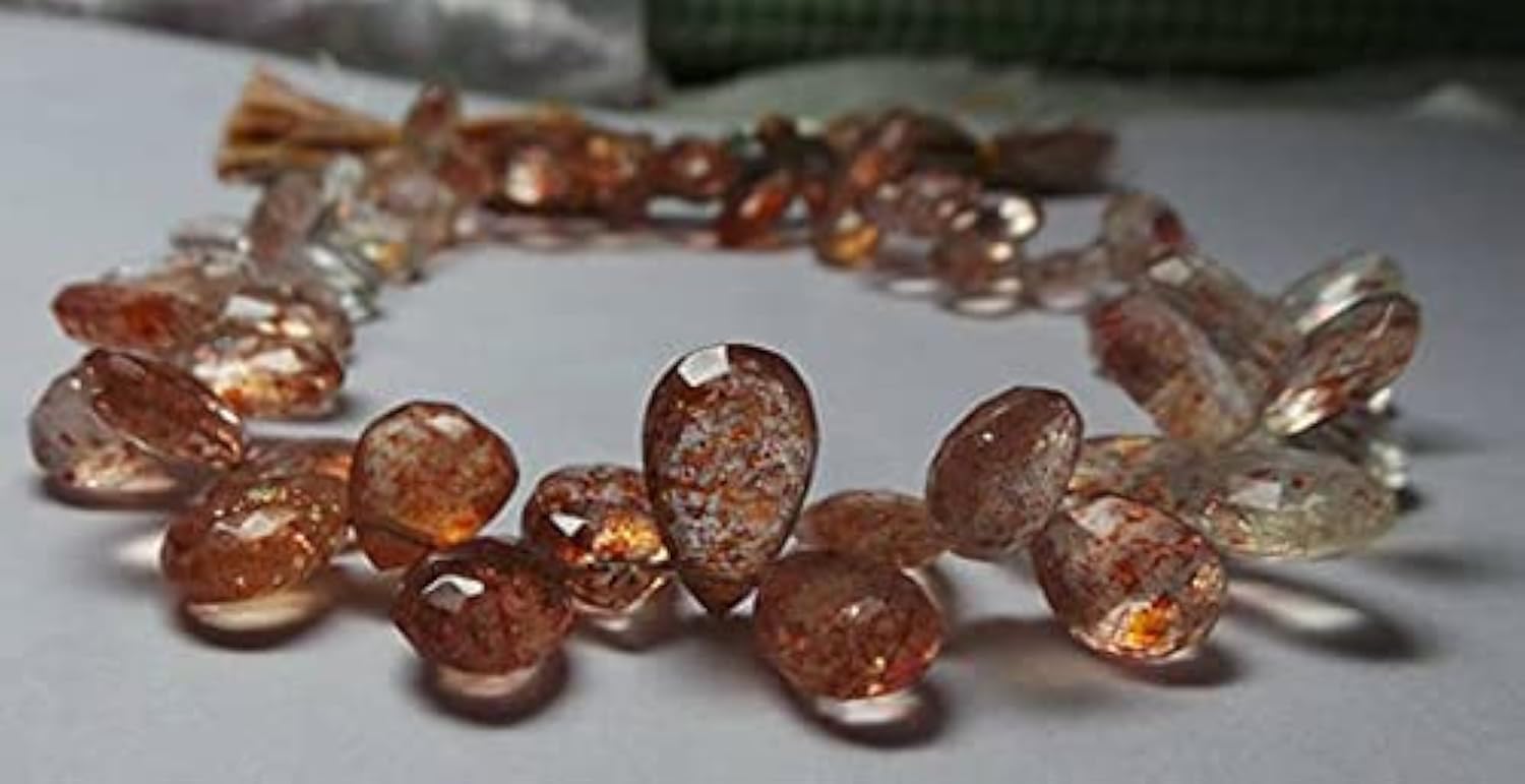 Pierre de soleil LKBEADS véritable pour remplacer les fausses perles de verre en bijouterie