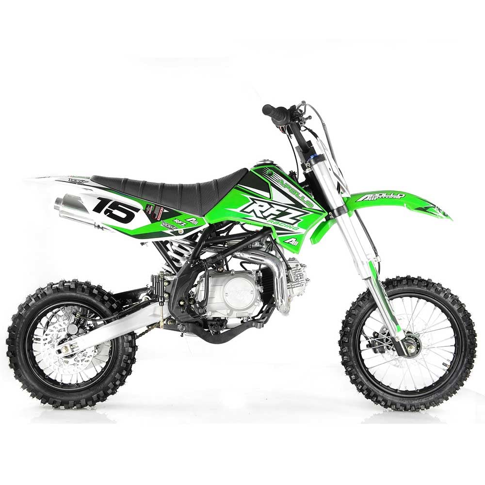 Amazon.com: HHH Apollo DB-X15 125cc Dirt Bike 14 inch Wheels Twin