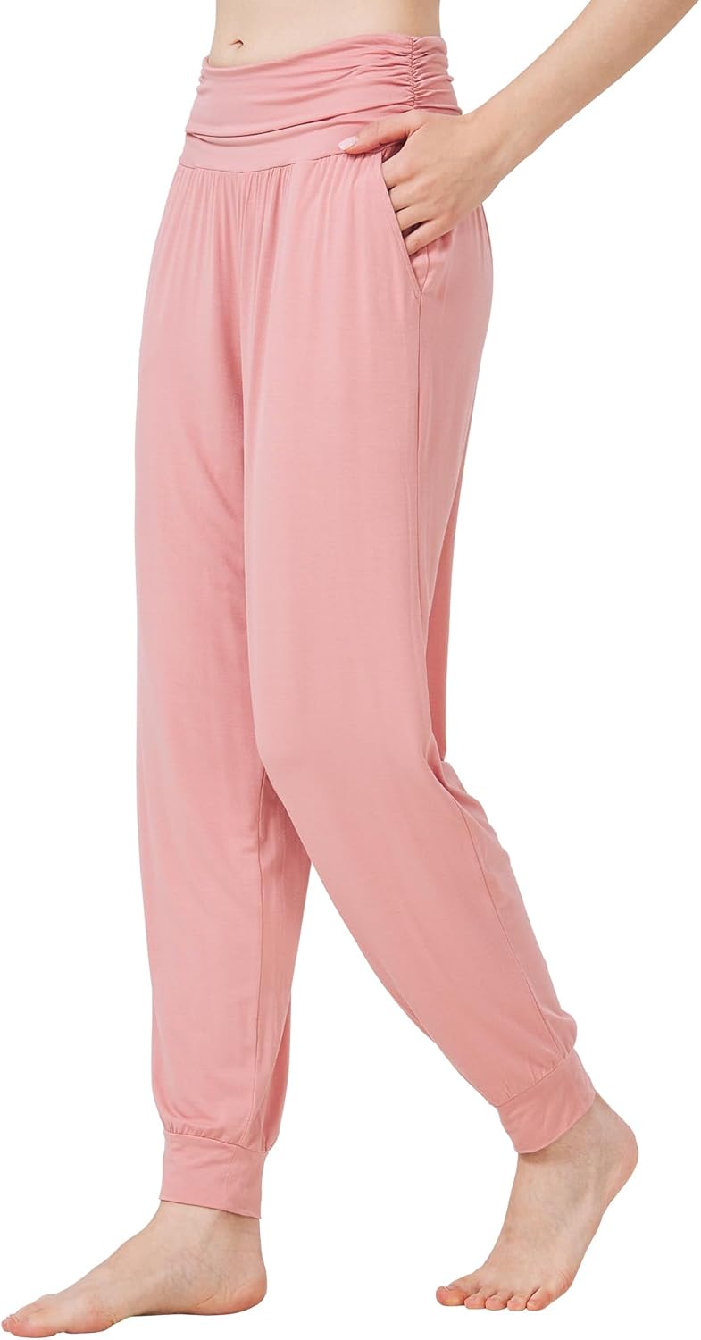 WiWi Pajama Pants for Women Soft Lounge Joggers Pockets Comfy Sleep Bottoms Viscose from Bamboo Pjs Jogger S-XXL
