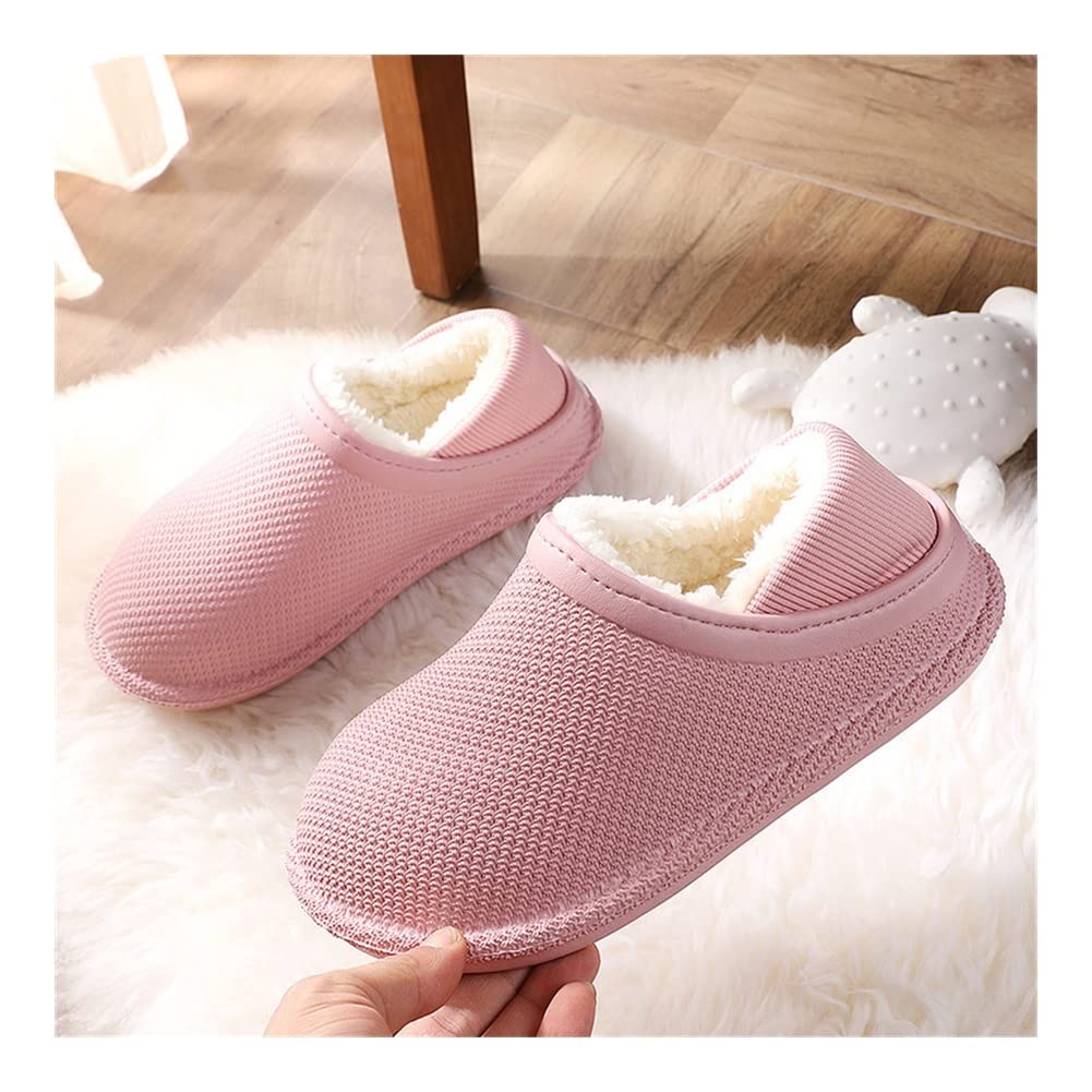Pantofole in Cotone Inverno Autunno Pantofole for Bambini Bambini Ragazza Bambino Bambini Pelliccia Scivoli di Pelliccia di Cotone Scarpe da Interno Calda Casa soffice Bambini Slipper