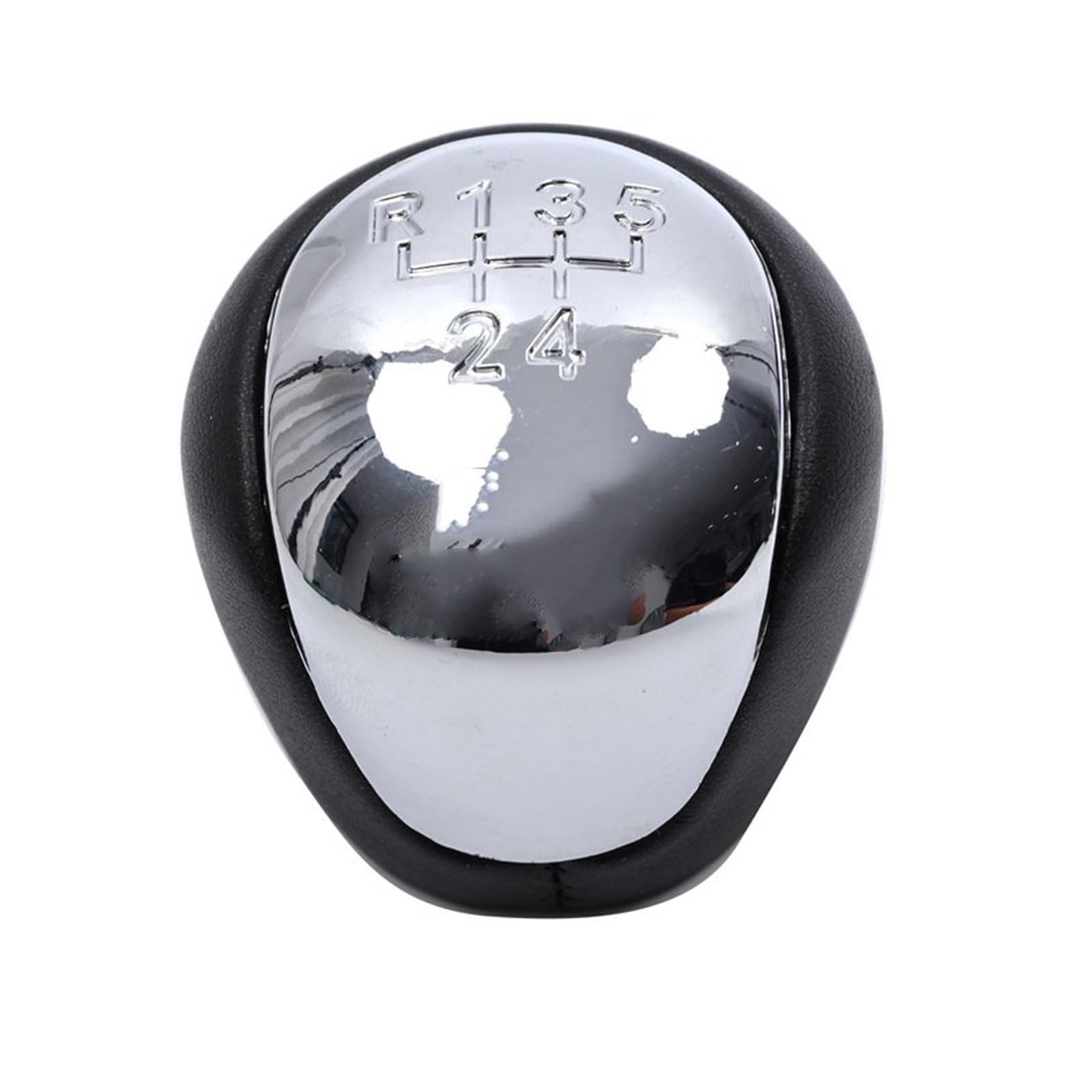 Aimazom Car Gear Shift Knob for Hyundai for Elantra I30 2008-2012 Manual Gear Shift Knob Shifter Lever Head for Modification and Replacement(B)