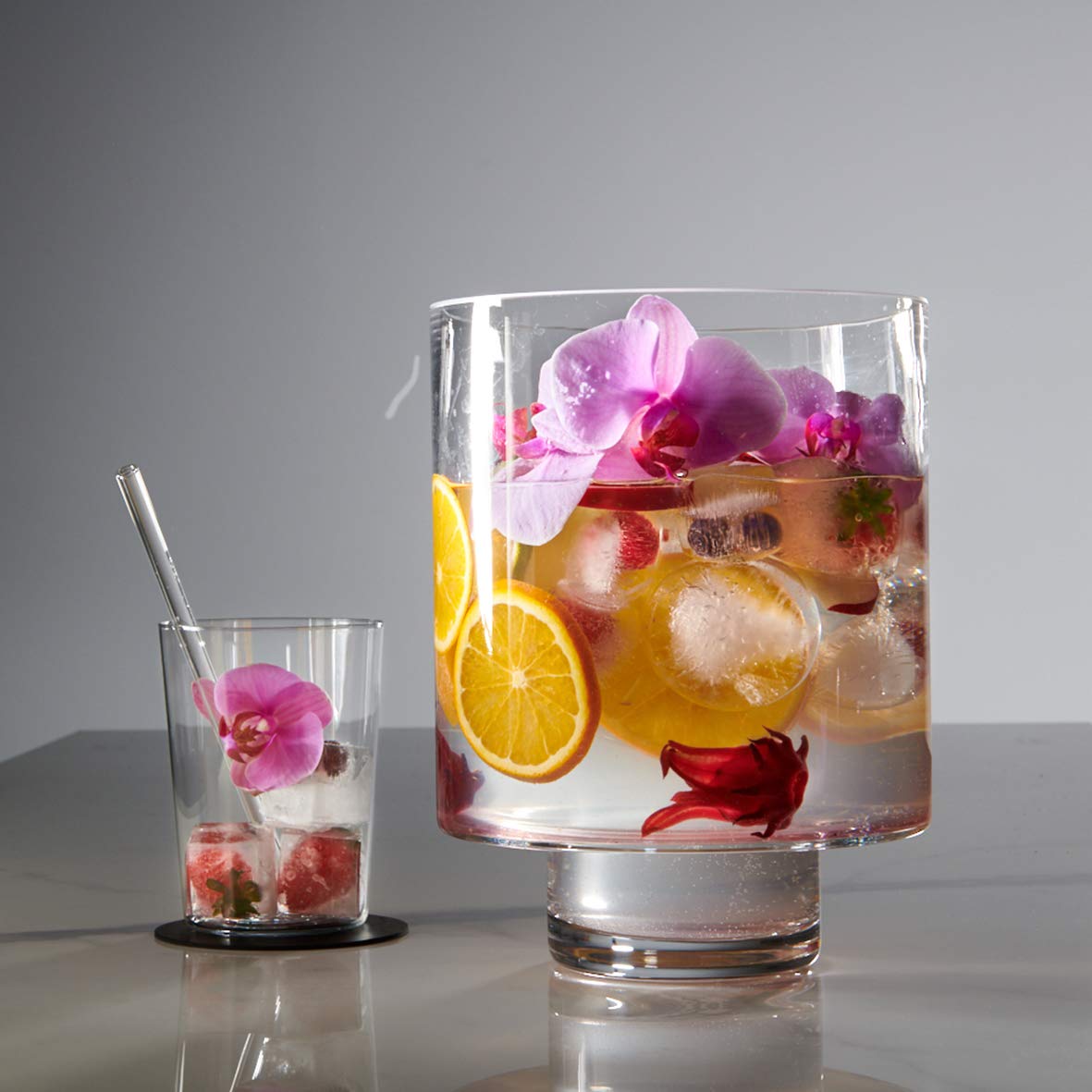 Lurch 240705 Ice Former Cubes/Eisbereiter aus 100% BPA-freiem Platin Silikon mit Deckel für 20 Eiswürfel (3 x 3 cm), schwarz… – Ansicht 9