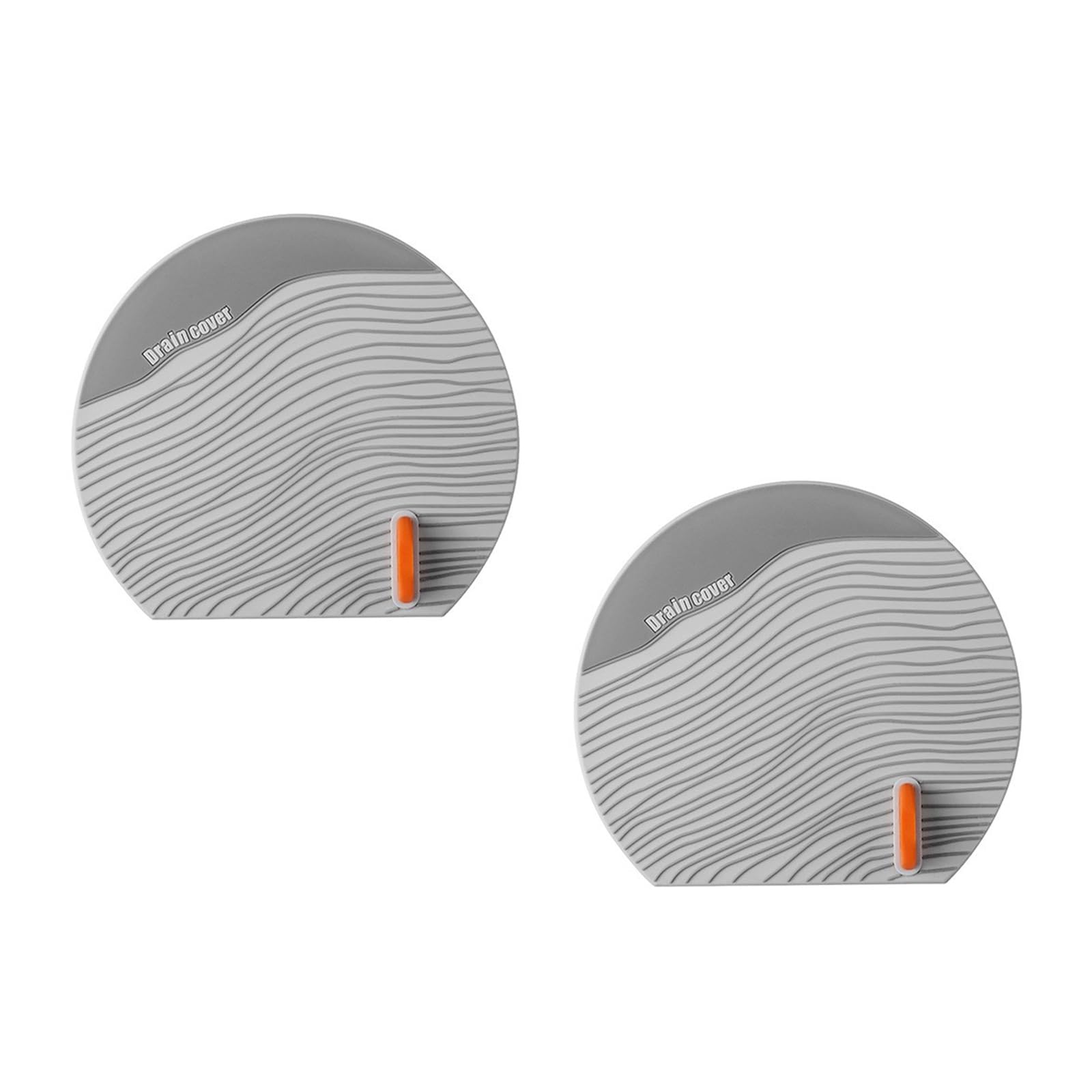Tfaoys F Silicone Drain Covers 2 Pack Or Home Use In Bathroom And Laundry Room Lexible Lat Suction Drain Plug Hair Stopper Protectors
