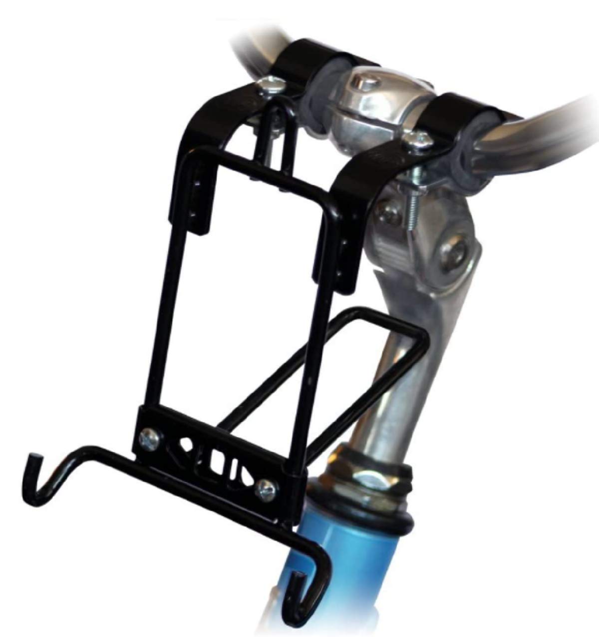 TRAVELIN K9 Pet-Pilot MAX Dog Bicycle Basket Carrier | 8 Color Options for Your Bike (Silver/Grey)