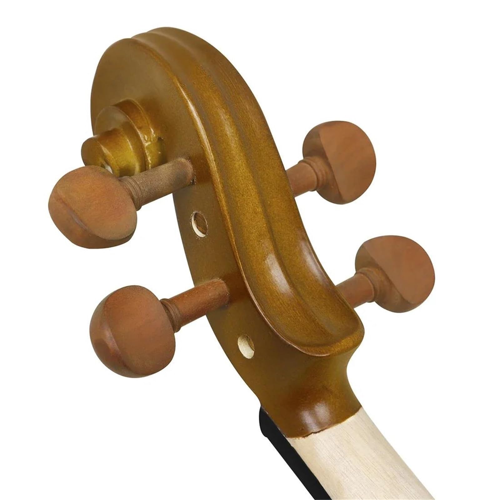 Violín Violín 4/4 Tapa De Pícea Acabado Con Rayas Tigre | Adecuado para principiantes y jugadores profesionales.(Violin Set 2)