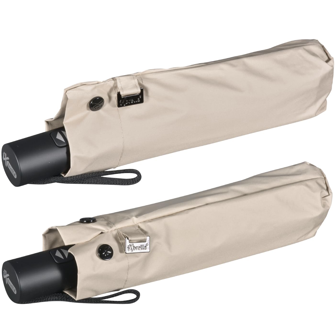 iX-brella Mini ombrello parasole con apertura e chiusura automatica, con protezione UV e calore