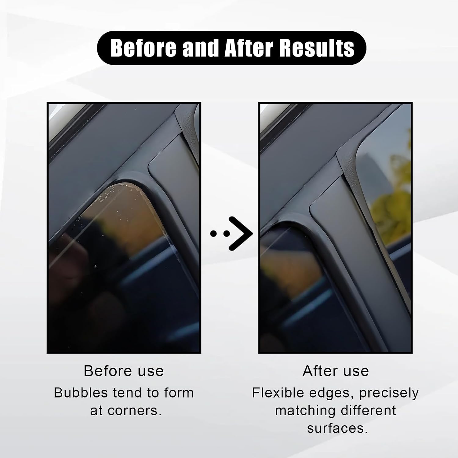 Body Filler Spreader, 9 Pack Flexible Reusable Plastic Spreader Tool, Multi-Size Plastic Squeegee for Automotive Body Fillers, Putties, Glazes, Car Film Autobody Paint Repair