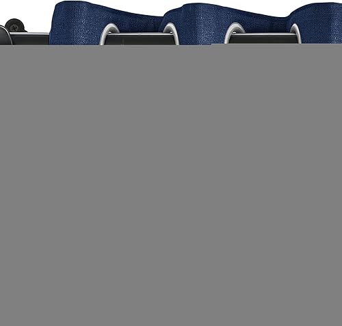 Miniatura 73 de Fcosie Cortinas 100% opacas de 84 pulgadas de largo, cortinas texturizadas de lino con aislamiento térmico, panel de cortina con ojales en la parte