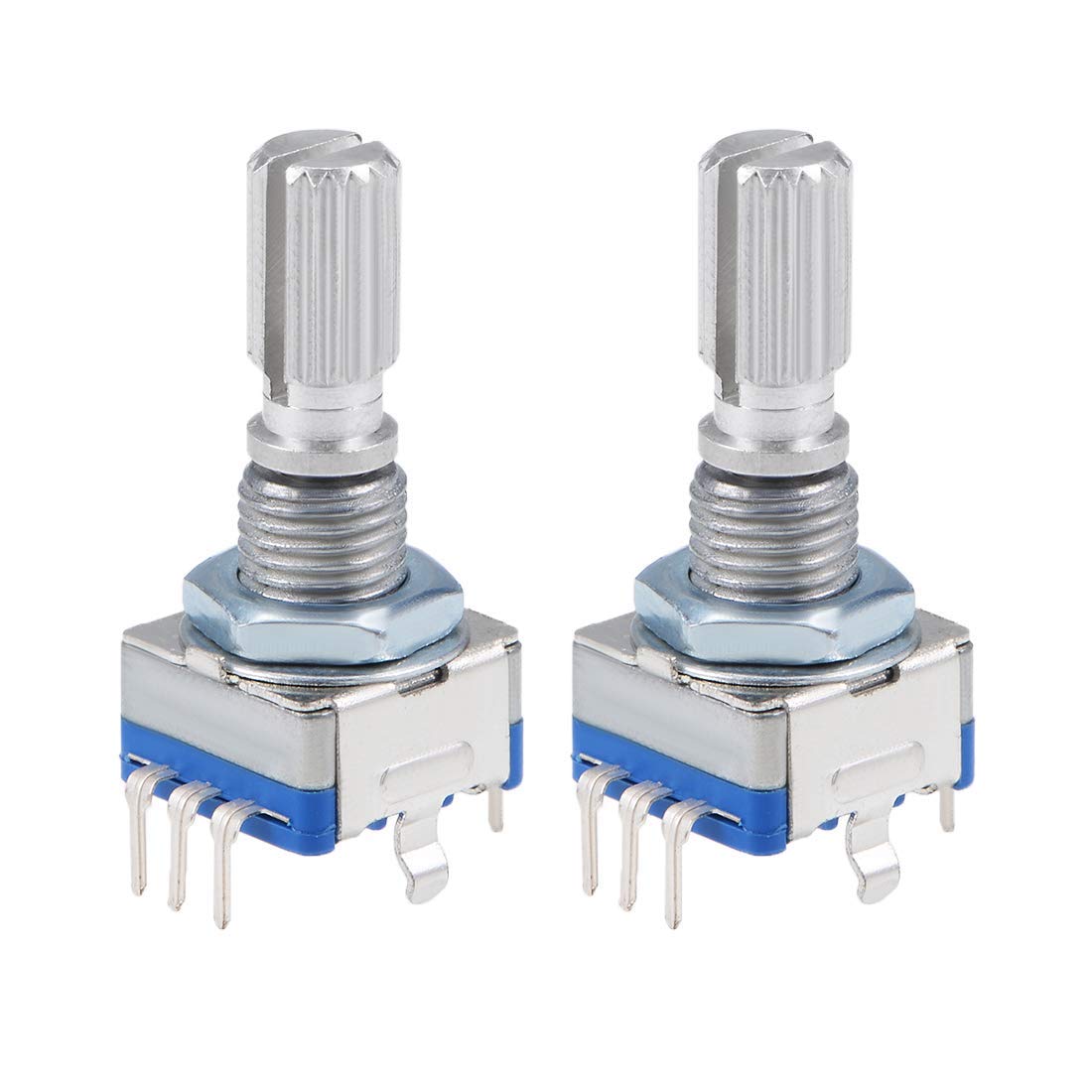360 Degree Rotary Encoder Encoder Digital Potentiometer EC11 7 pin 20 ...