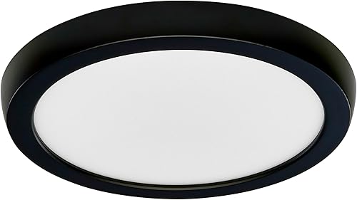 Miniatura 9 de Satco 62535-11W 120V CCT seleccionable LED 7" redondo acabado níquel cepillado 62-1713 techo interior LED accesorio