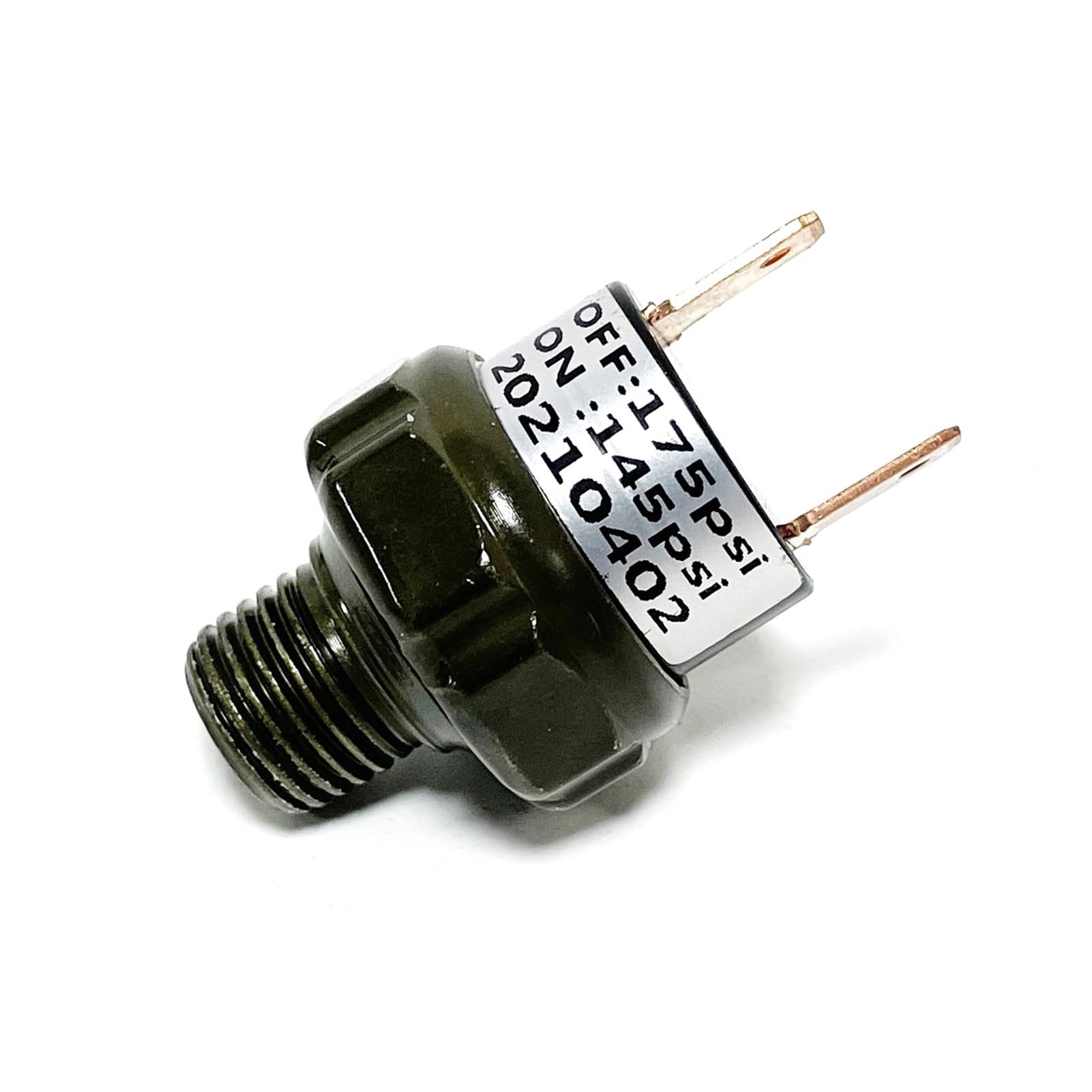 Air Pressure Switch Tank Mount 1/4 NPT 145-175PSI for Air Compressor(1 8 NPT 70-100PSI)