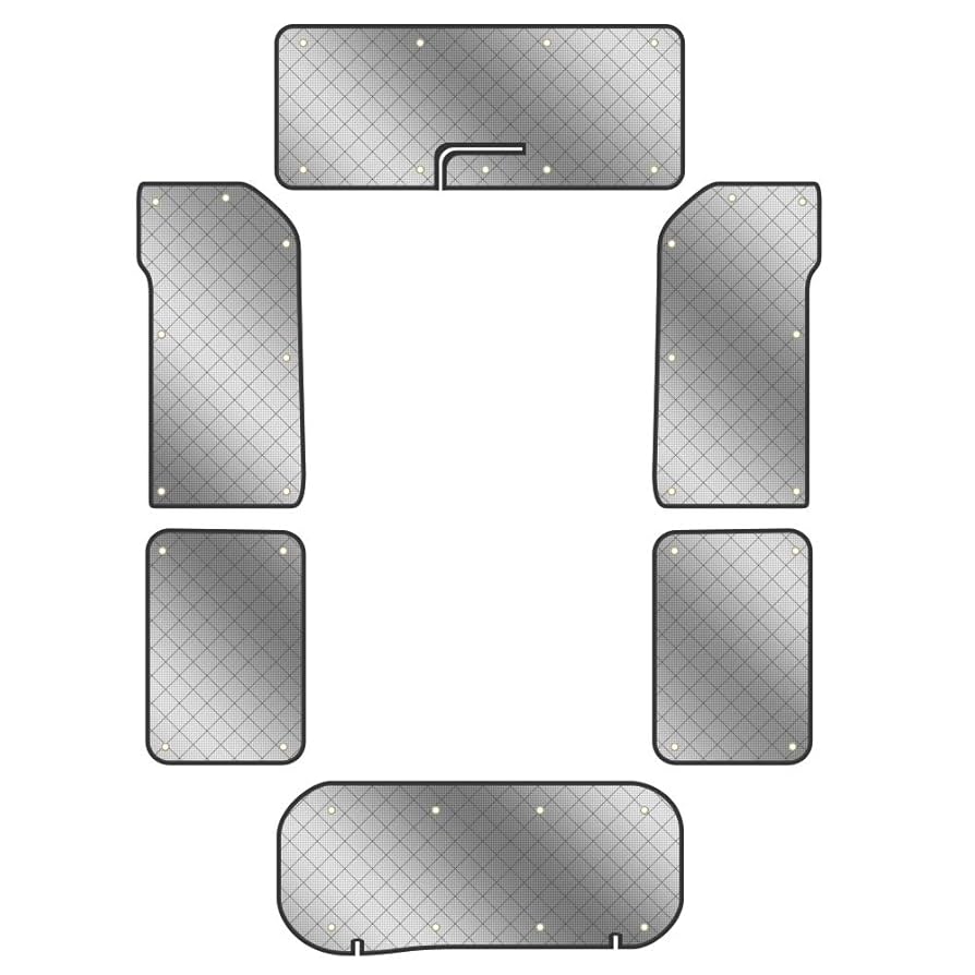 AUTO SPECジムニー JB64/JB74型 サンシェード6PCSセット ジムニー SUZUKI 新型 JB64 ジムニーシエラ JB74W スズキ