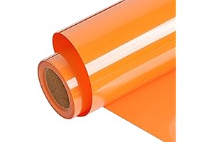 FUNKAKA Orange Heat Transfer Vinyl