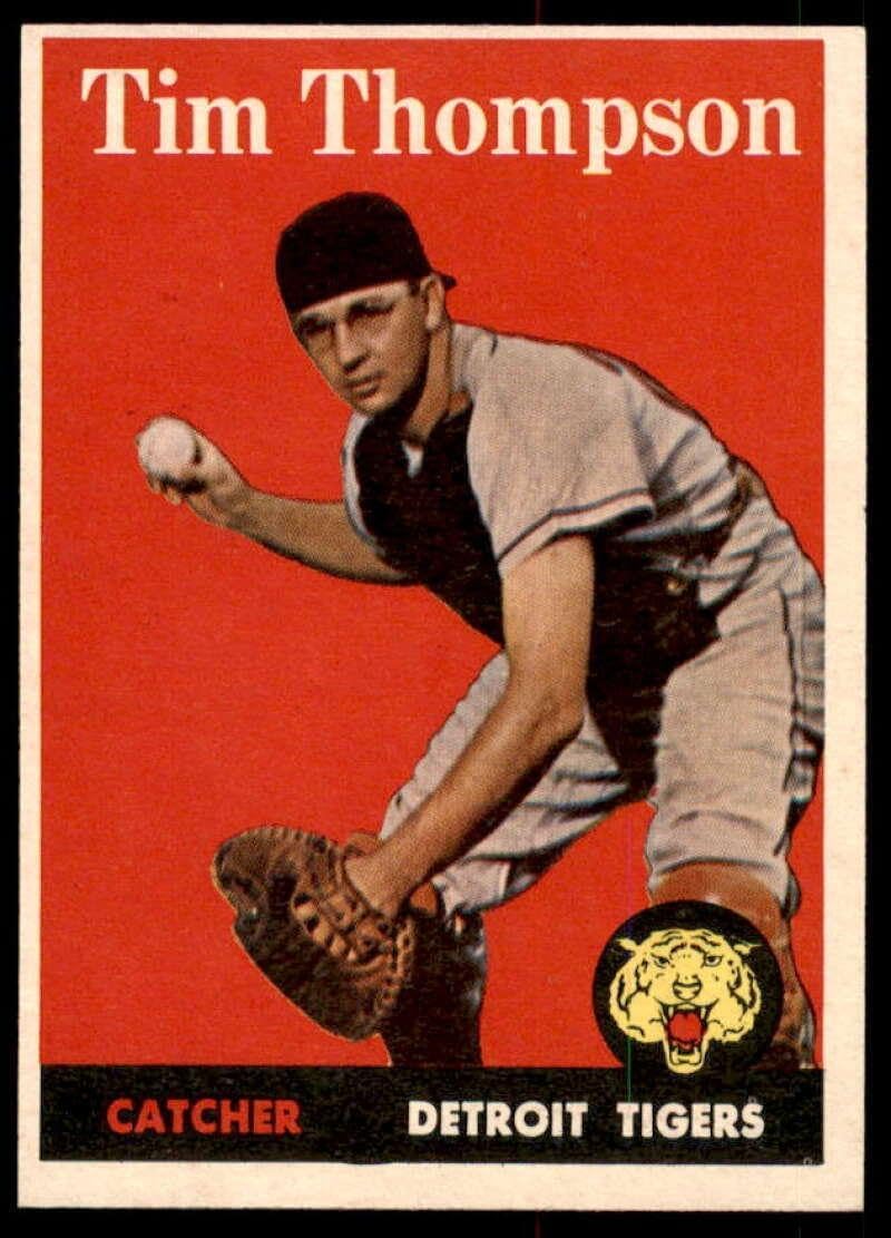 Tim Thompson Card 1958 Topps #57A - Slabbed Baseball Cards