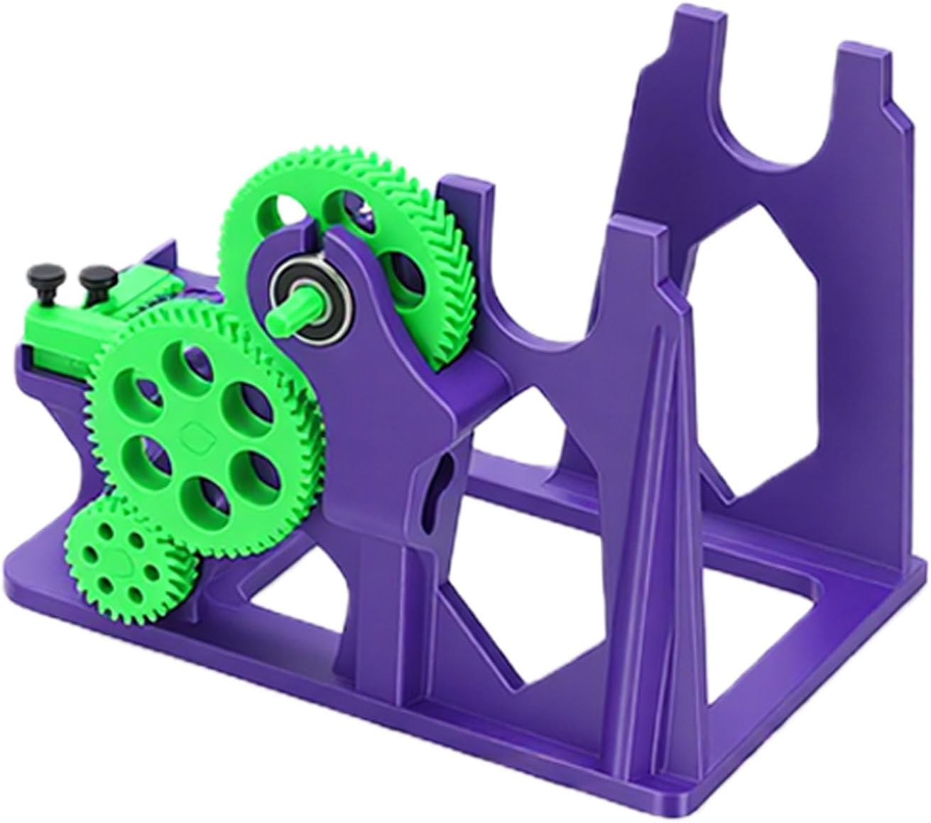 WALFRONT 3D Printer Filament Respooler Pre Assembled Manual Spool Winder Hand Cranked Filament Rewinder for Textile Work