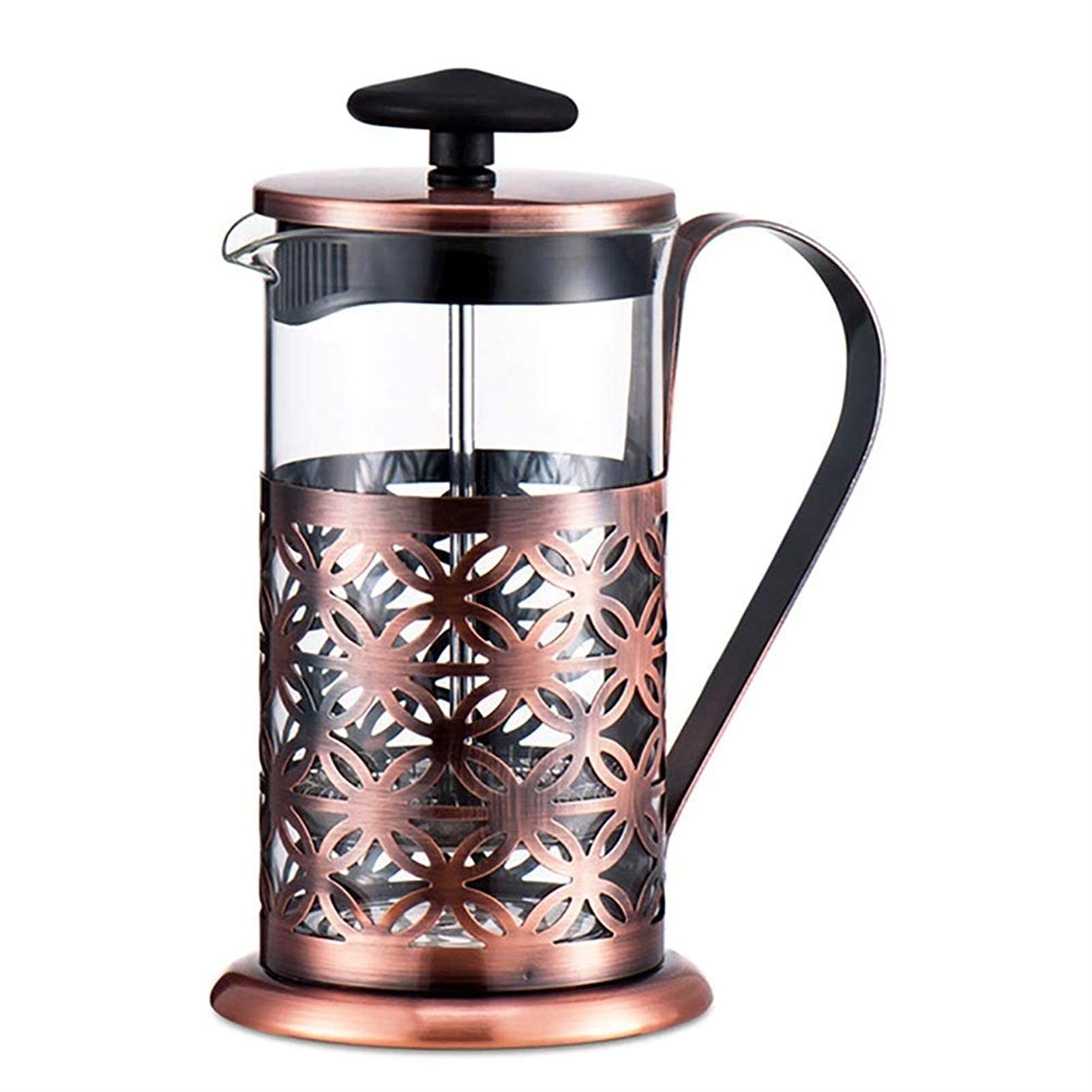 Molinillos de café, Juego de cafetera de Prensa Francesa de Viaje con Tapa Extra, Mango cómodo, Resistente al Calor, cafetera de té de Hojas Sueltas