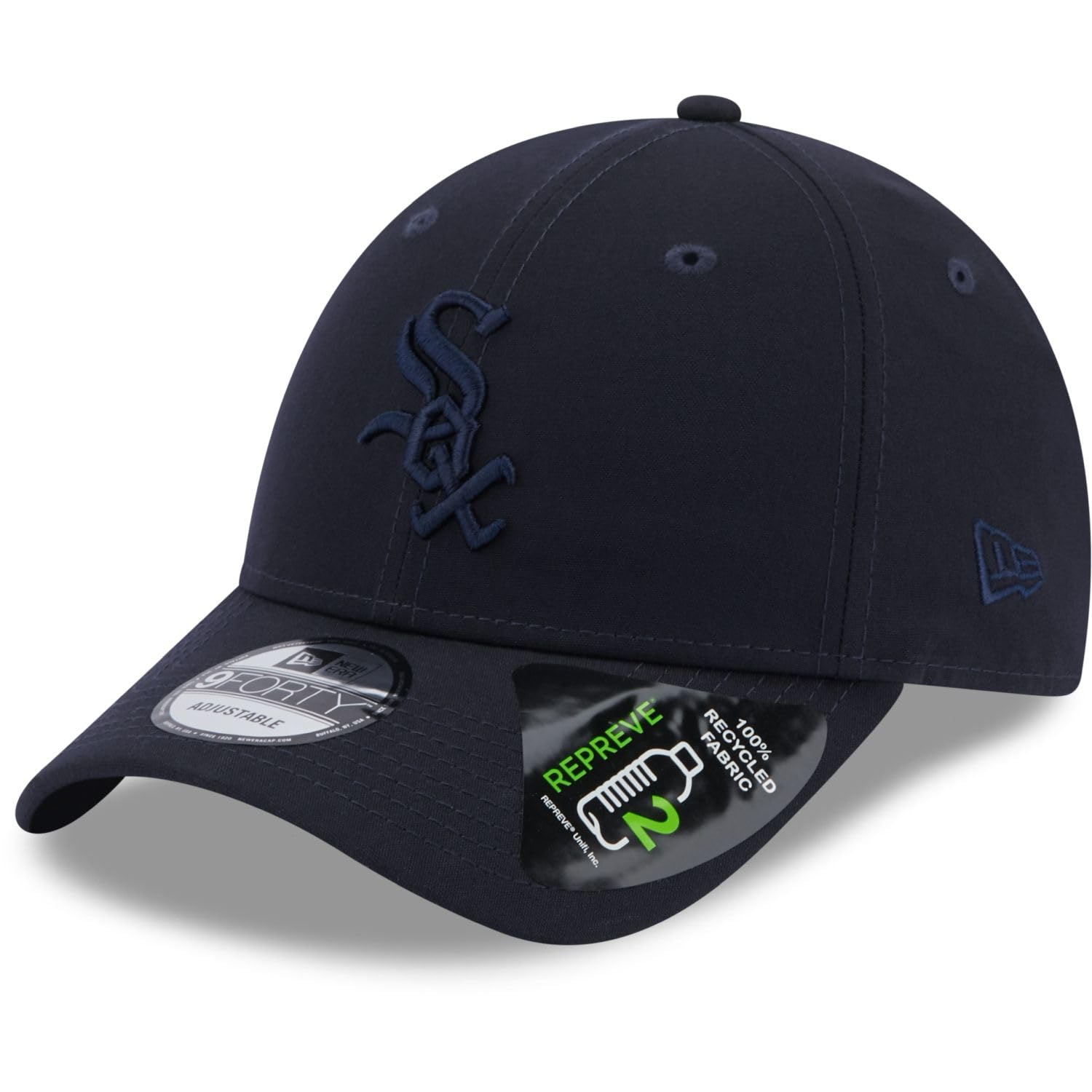 New Era Unisex Navy Men's 940 Mlb Chicago White Sox Repreve 9Forty Baseball Cap