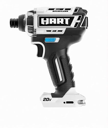HART HPID25 1/4" 20-Volt Brushless Cordless Impact Driver (TOOL ONLY- Battery and Charger NOT Included)