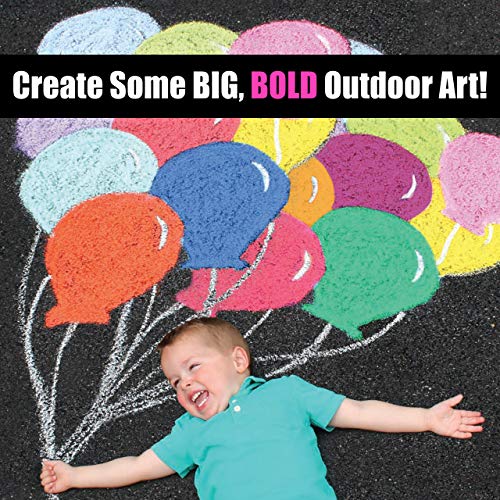 Crayola Chalk Special Effects Set (30 Count), Sidewalk Chalk For Kids, Outdoor Chalk, Outdoor Toys For Kids, Ages 4 + [Amazon Exclusive] #TOP5