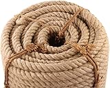 Hanfseil – natürliche Jute-Schnur für Bastelarbeiten, 35 mm/40 mm...