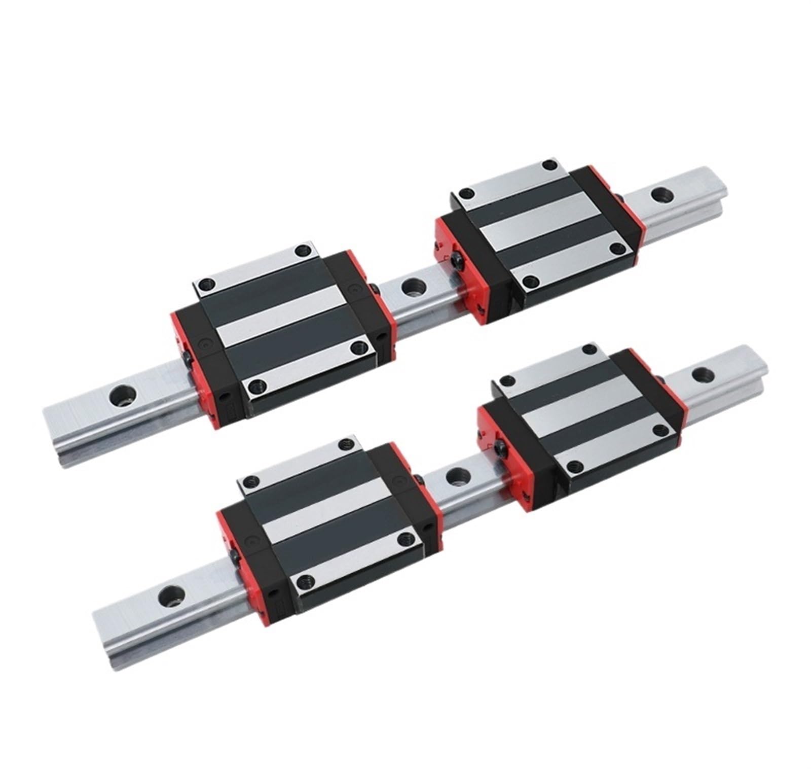 Linear Rail, Linear Sliding Gide High Precision and Heavy Duty 20mm 1500mm 1550mm 1600mm 1650mm Linear Guide Rail HGR20 with HGW20CC for CNC Milling Machine(1500mm)