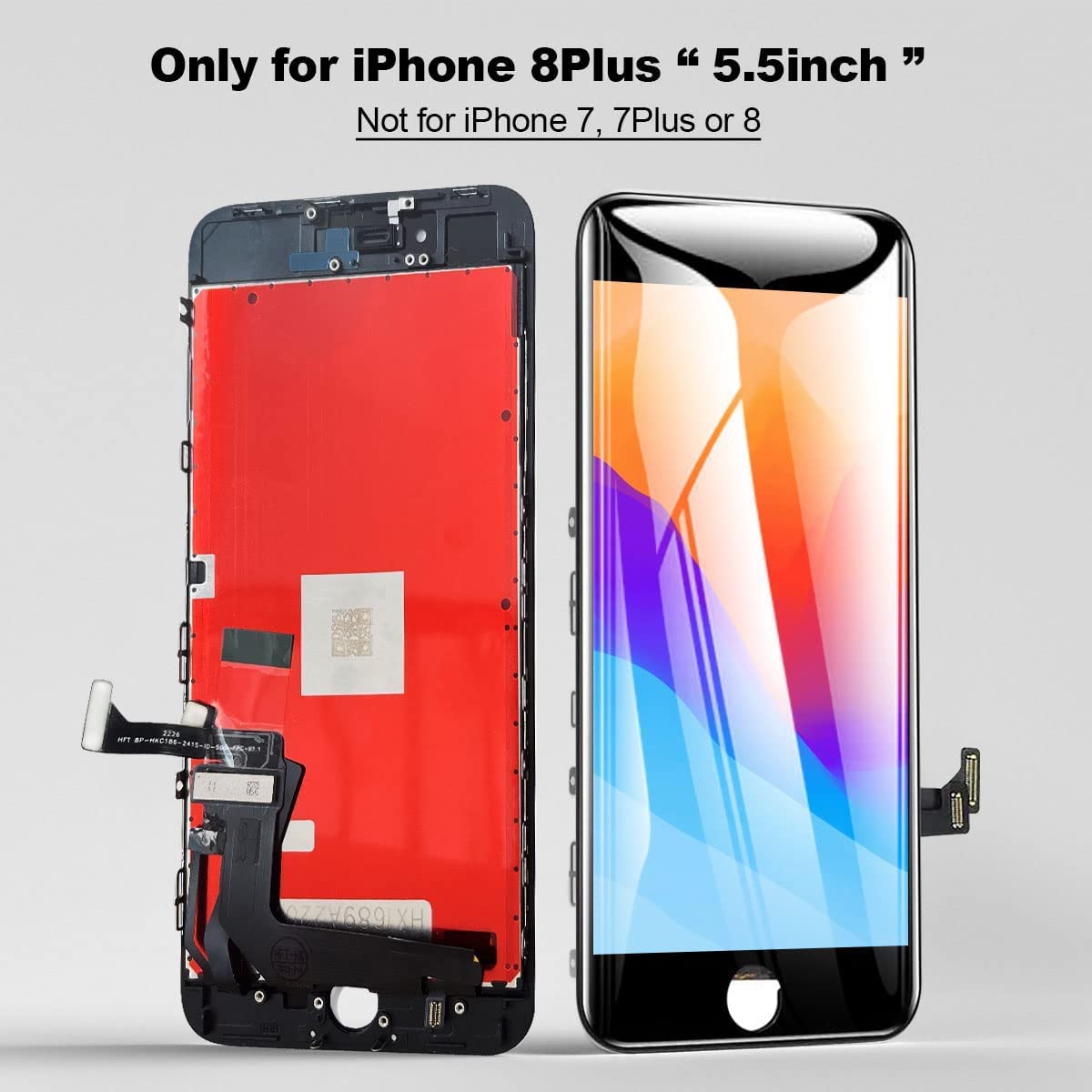 Ecran IPhone 8 Plus 5.5 Pouces - Kit Réparation Complet Avec Outils