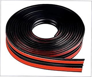 Stick&Seal T Shape Car Weather Stripping for Front and Rear Windshield and Car Top,19 mm Wide and 3 Meters Long
