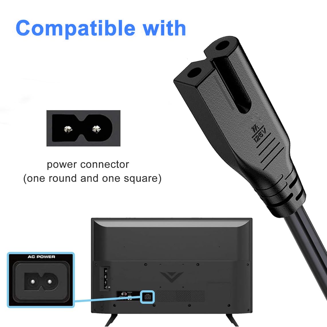 Power Supply Vizio Surround Bar 24V AC Adapter For Vizio Soundbar