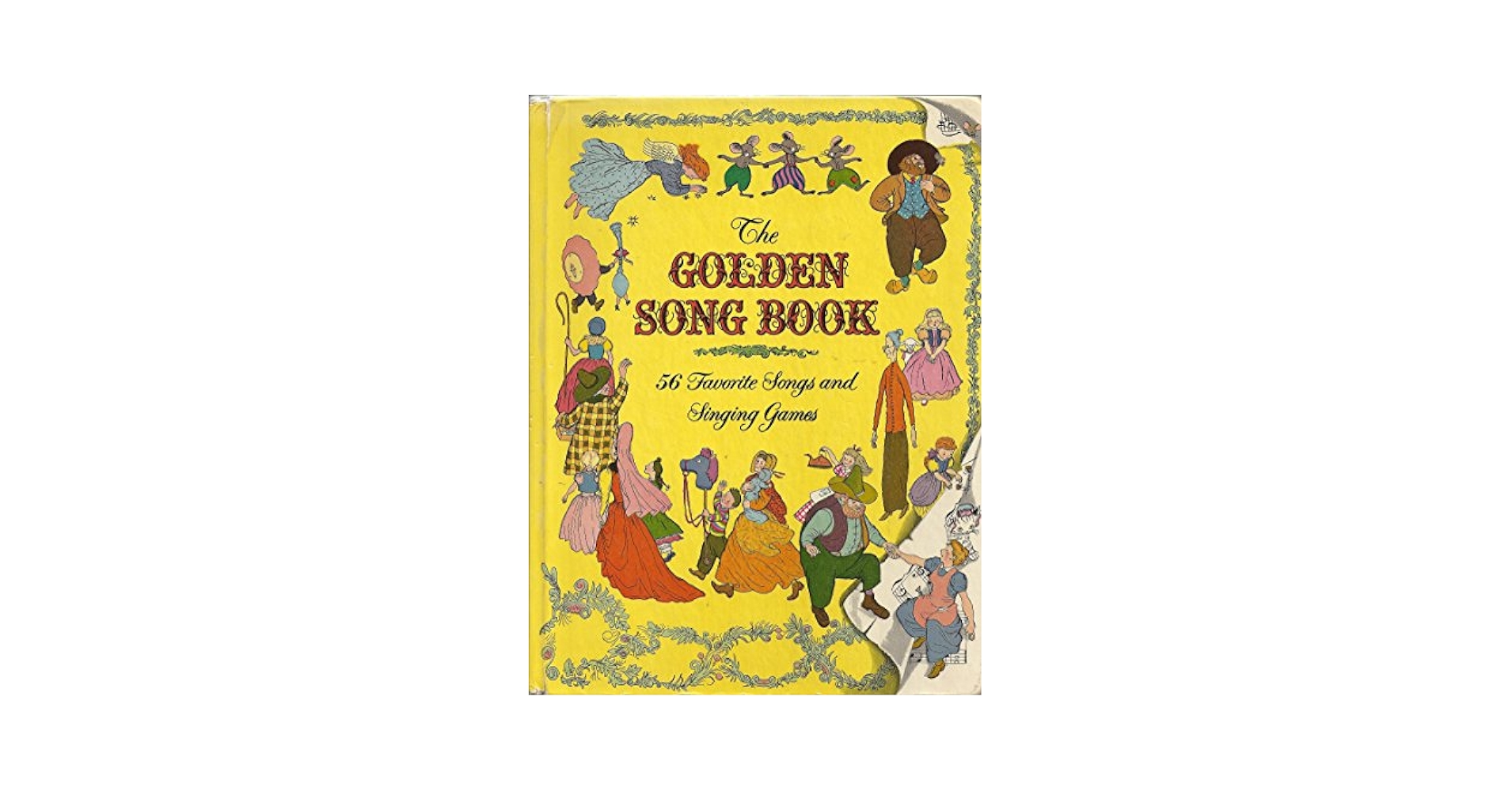 Golden Song Book⠀メアリー・ブレア　楽譜絵本 メアリー・ブレア「The New Golden Song Book」1970年