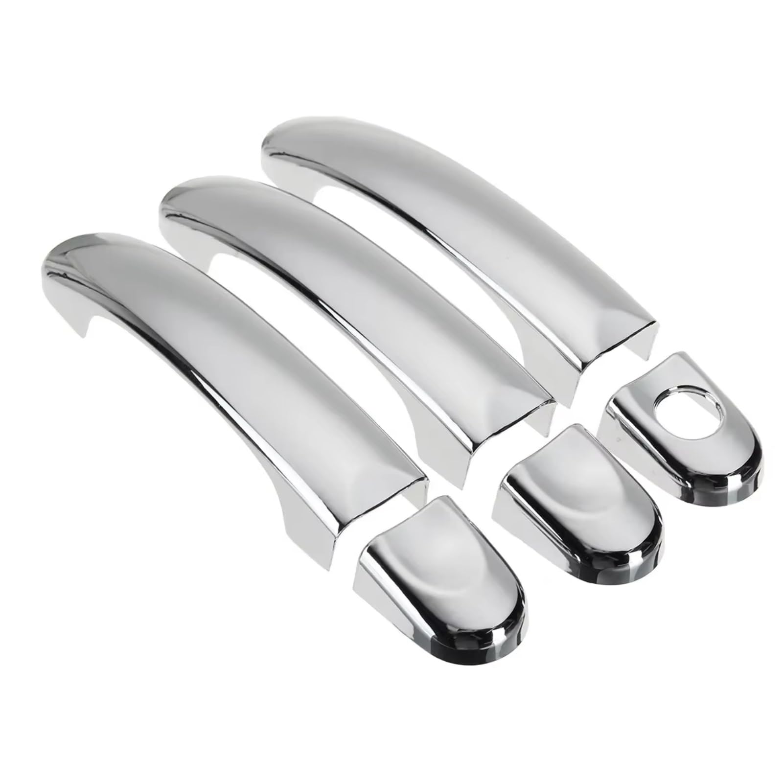 Ymnhbik One Color Door Handle Cover Compatible With Vw For Caddy 2004 2005 2006-2013 For Transporter 2003-2013 Car Exterior Side Door Handle Cover Decoration Replacement