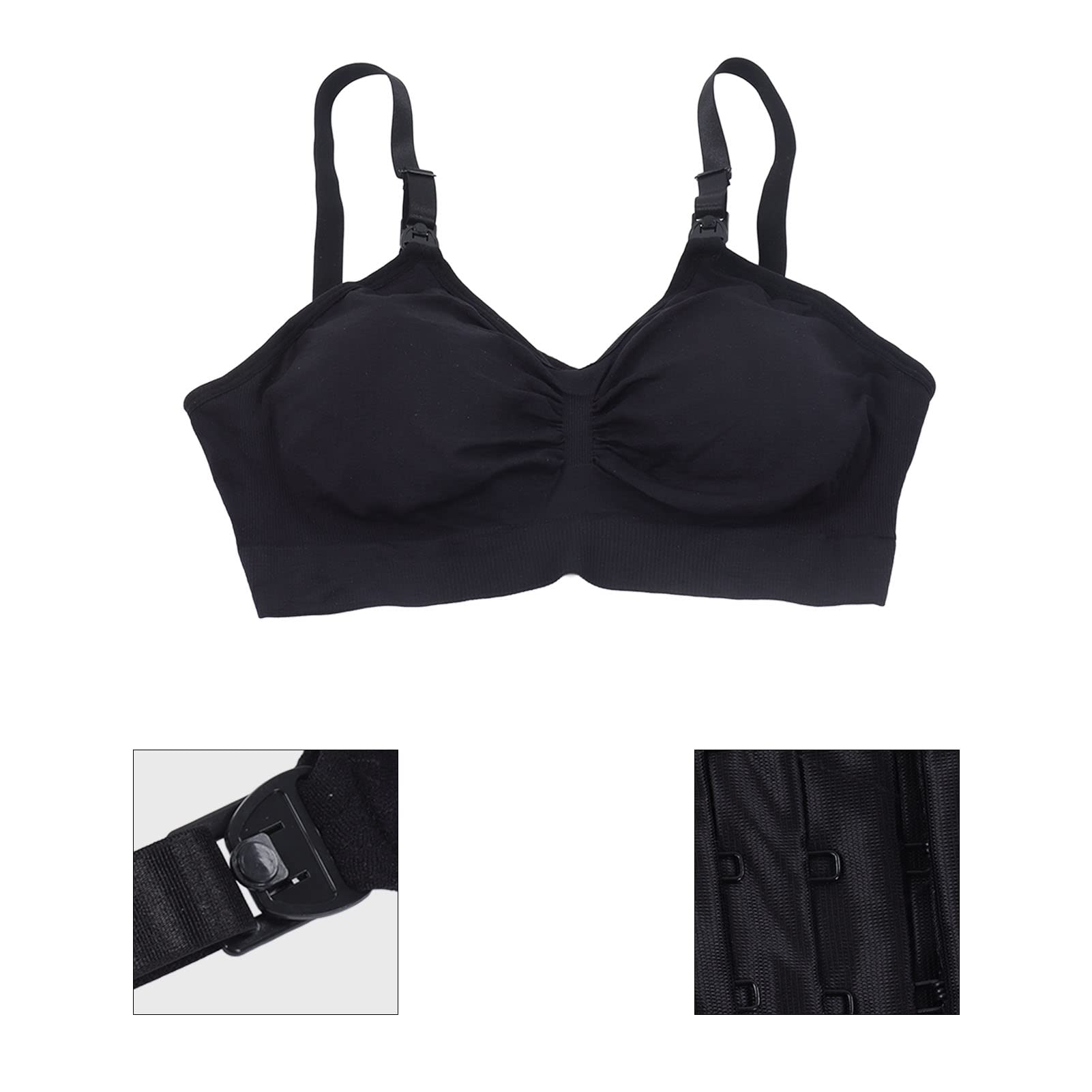 Soutien-gorge Pompe, Soutien-gorge Tire-lait Mains Libres élégant pour Puerpera à la Maison (M)
