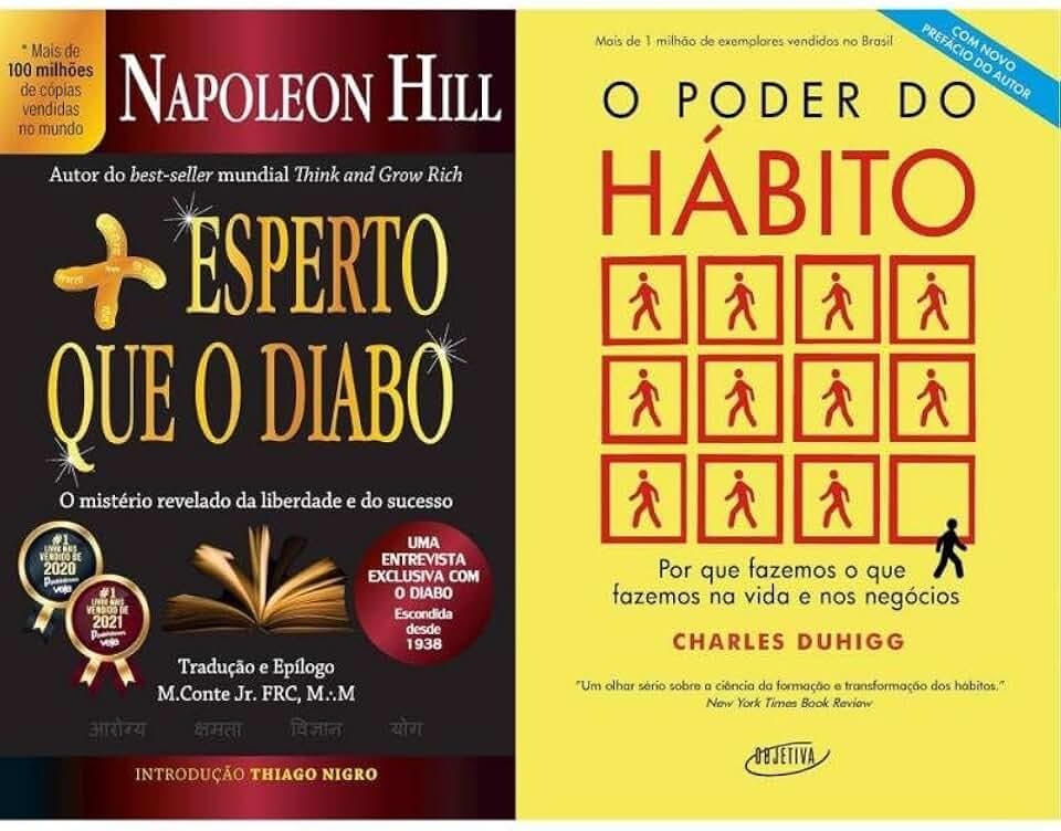 Kit: O poder do hábito + Mais esperto que o Diabo