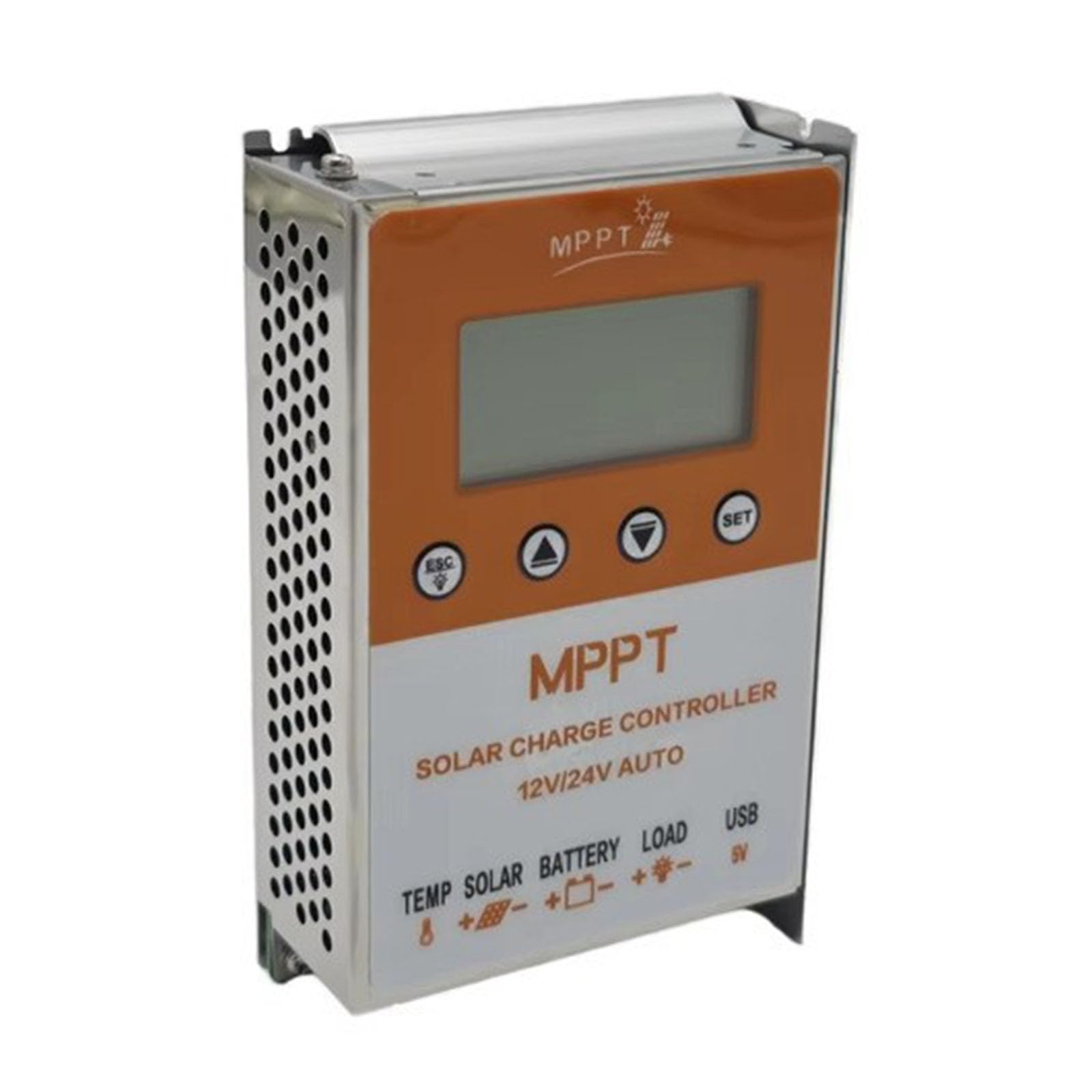 Buxuaaaa 10 / 20A MPPT Solar Charging Controller with Backlights Display Auto Solar Panel Charging Regulator Efficient Auto Panel Regulator