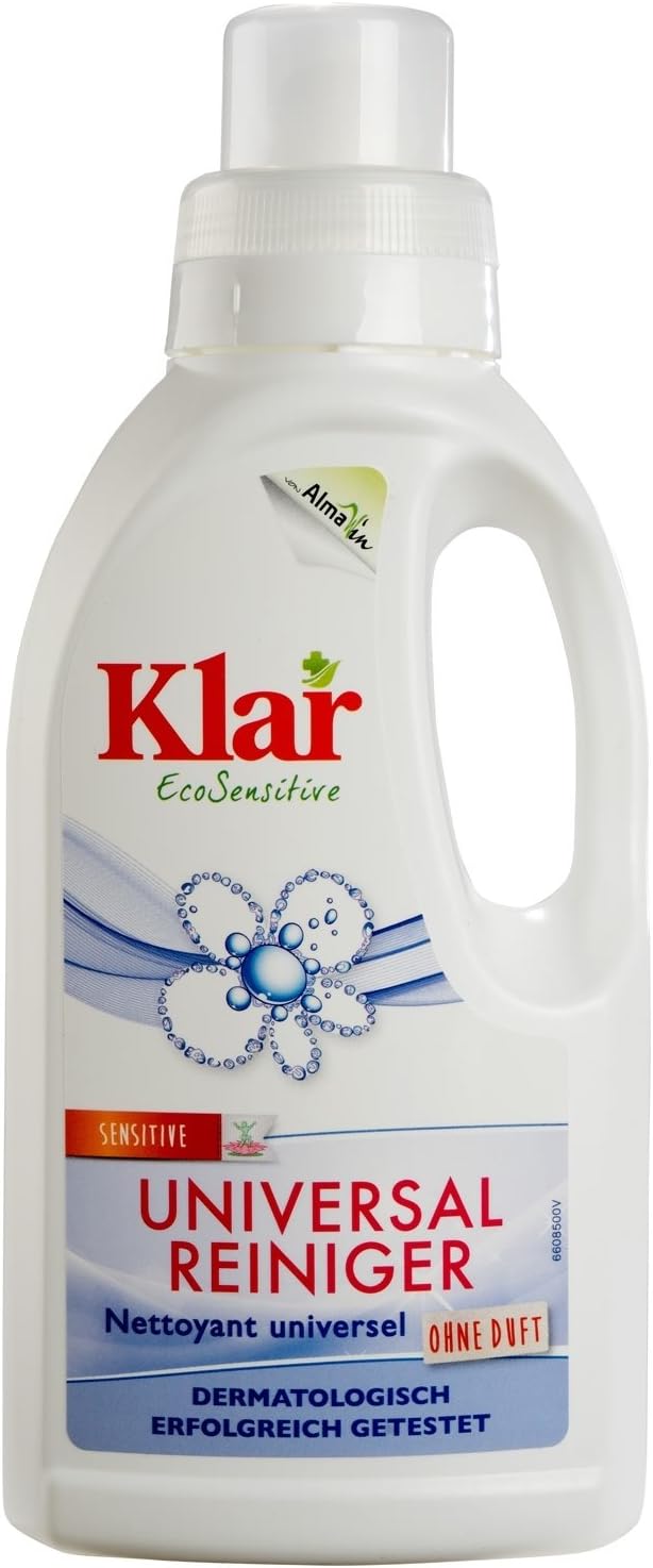 eco Sensitive Universal Cleaner 500 ml, Unscented, Concentrate, Hygienic Cleanliness, Vegan