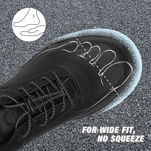 Image of UOVO Boys School Shoes Uniform Black Dress Shoes for Kids
