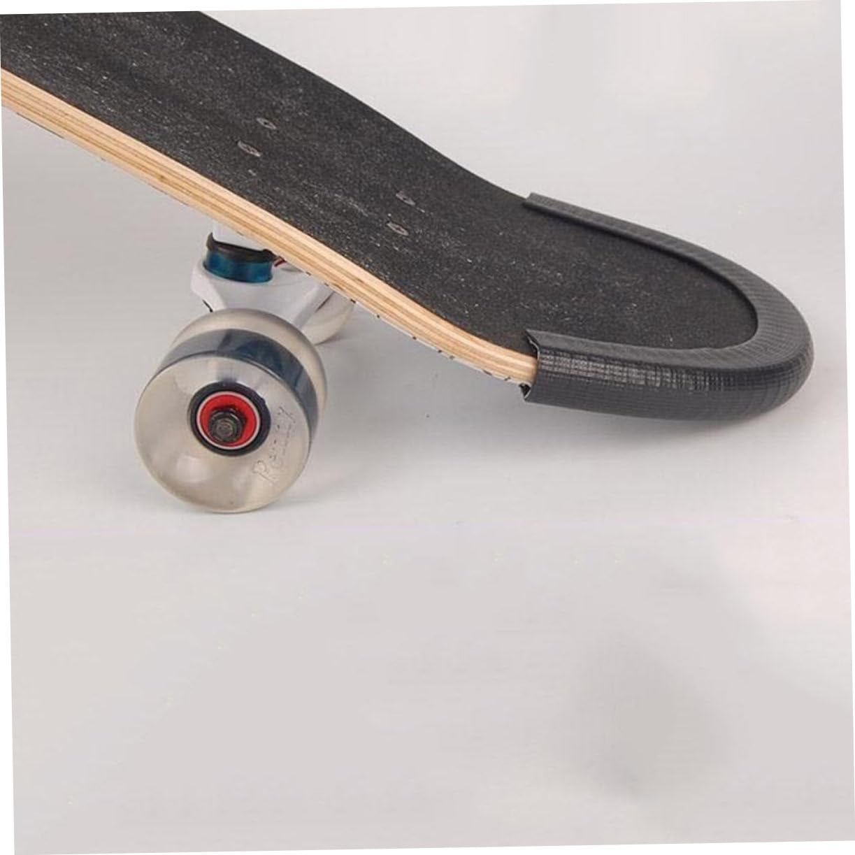 BCOATH 2pairs Skateboard Deck Bumper Strips Impact for Boys and Girls Beginners and Youths Prevent Nicks Chips and Scratches Skateboard Decks