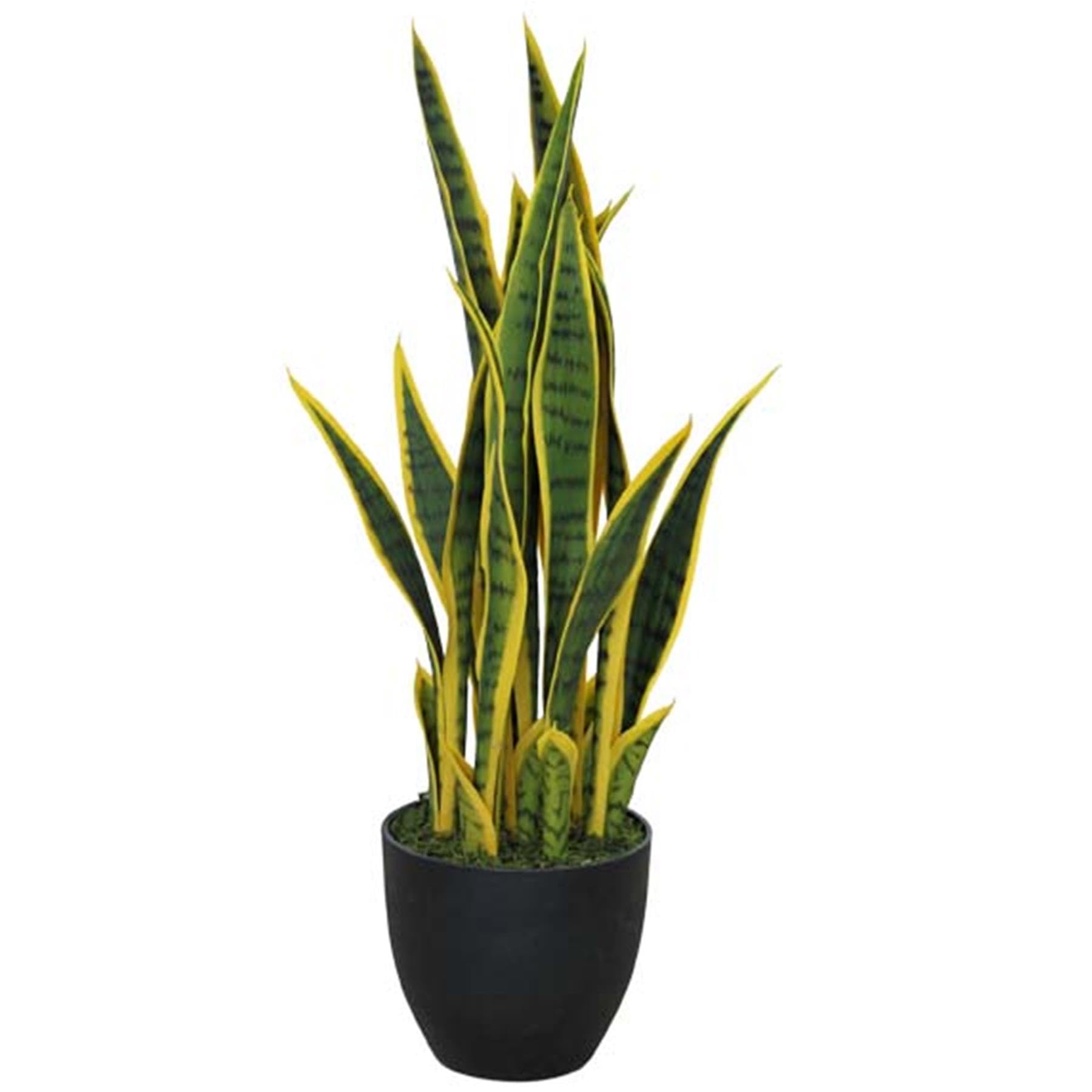 Leaf Künstliche Tropische Schlangenpflanze Sansevieria