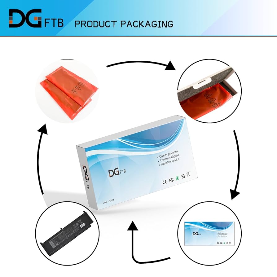 Amazon.com: DGFTB PKWVM Laptop Battery for Dell Precision