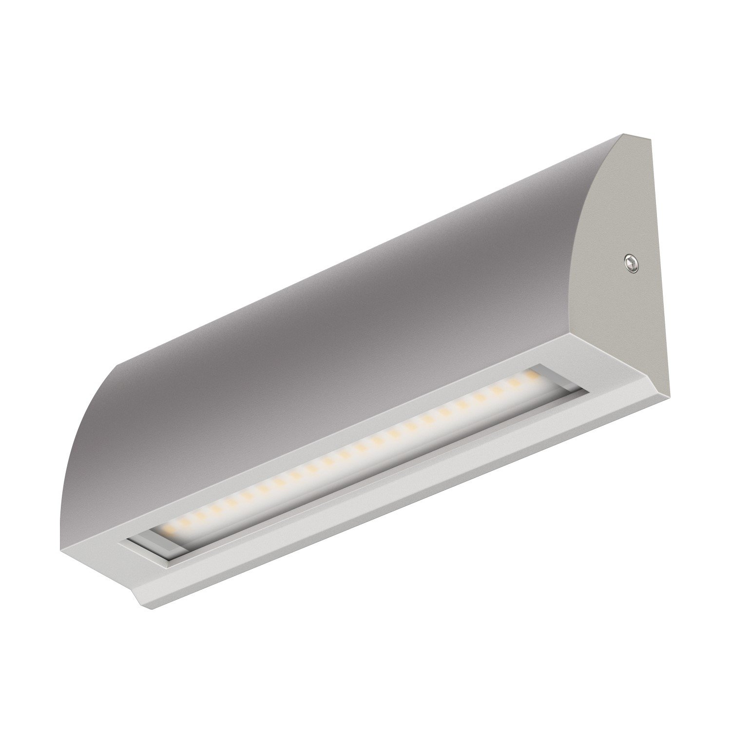 ledscom.de 4 LED wall Light/Staircase Light SEGIN for Outdoors, IP54, Flat, Downlight, Black matt, Angular, 6.2 W, 566lm, Warm White — view 44