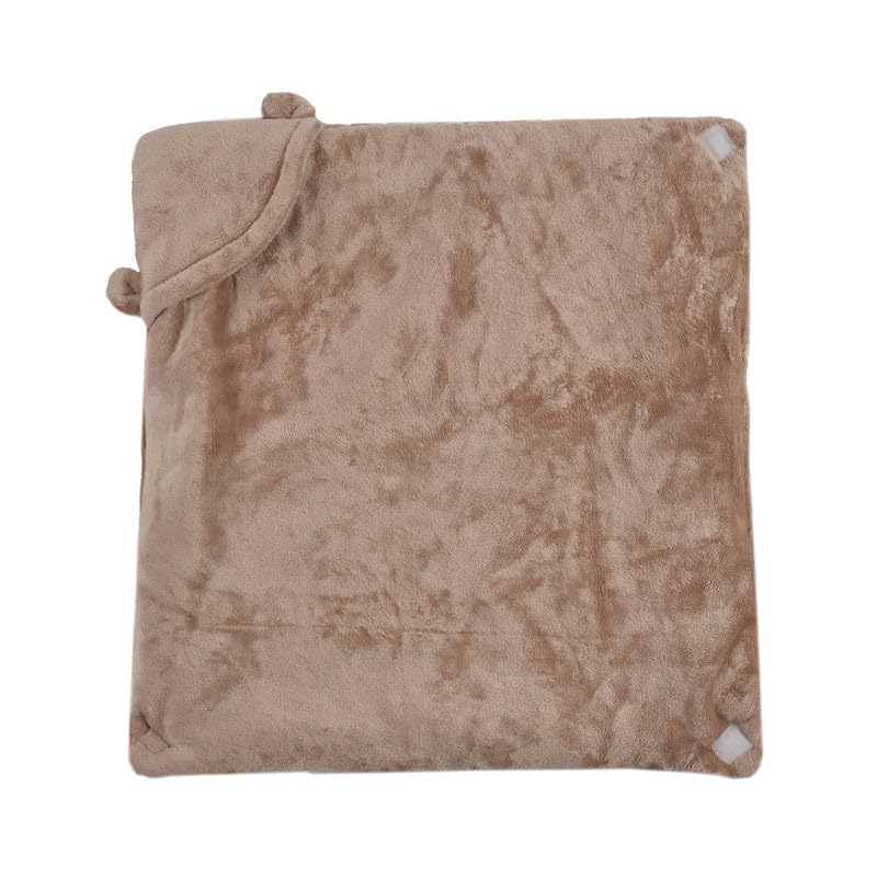 Image of Florida All Season Hooded Baby Blanket Swaddler Wrapper Flannel Soft and Comfortable for New Born Babies