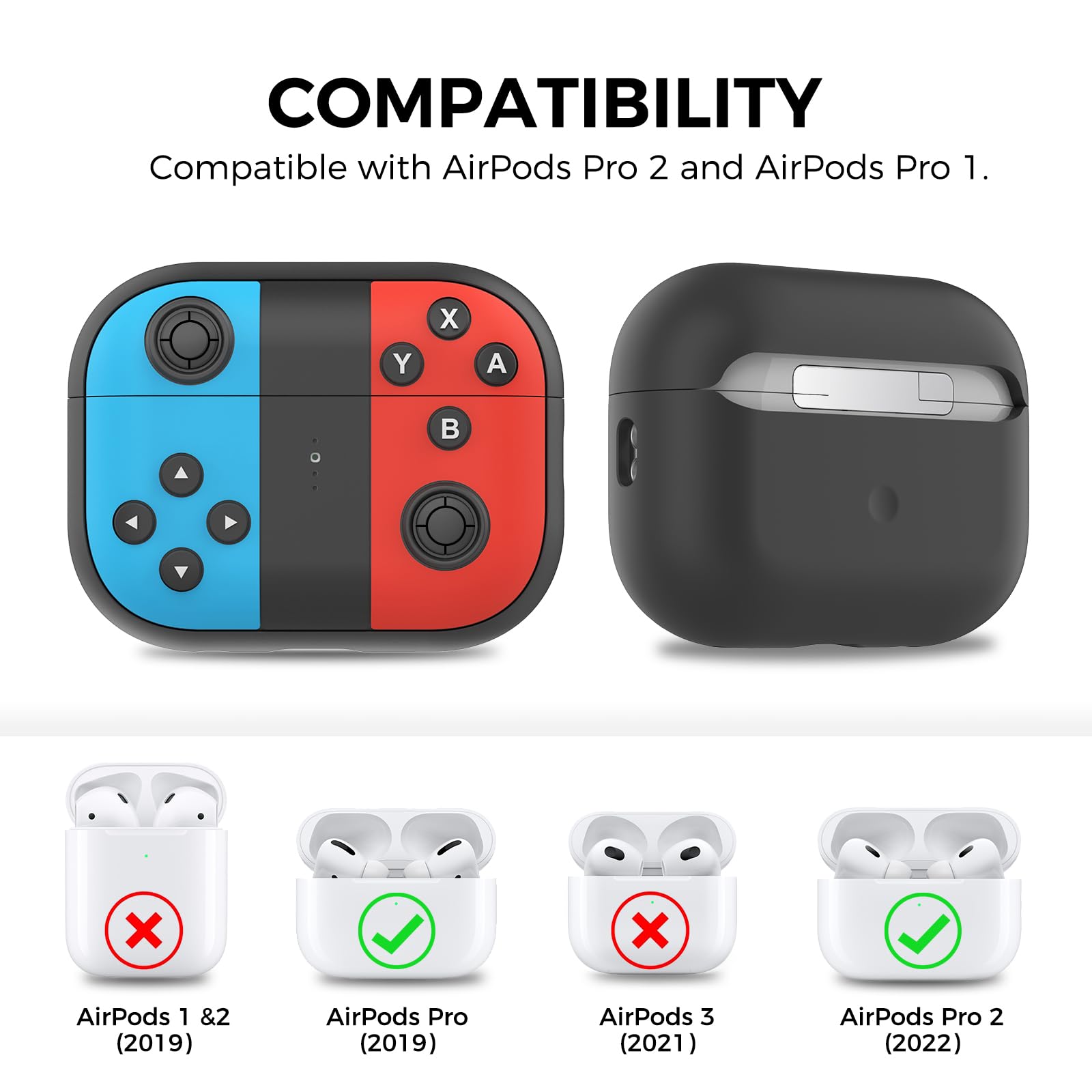 Amazon | TRONWIN AirPods Pro 2 ケース - AirPods Pro（第2世代）専用