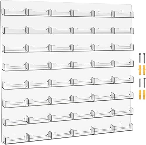 Miniatura 23 de Marketing Holders Tarjetero de pared con accesorios para colgar para tarjetas de regalo o citas de 3.5 x 2 pulgadas, convención, bienes raíces