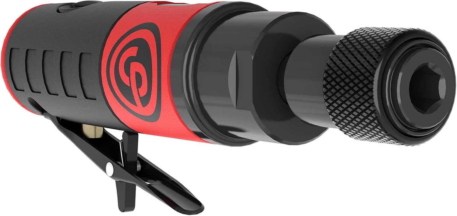 Chicago Pneumatic CP873C - Air Tire Buffer 7/16 Inch Hex Quick Change Chuck, Light Duty - Low Speed, 0.47 HP / 350 W - 3000 RPM